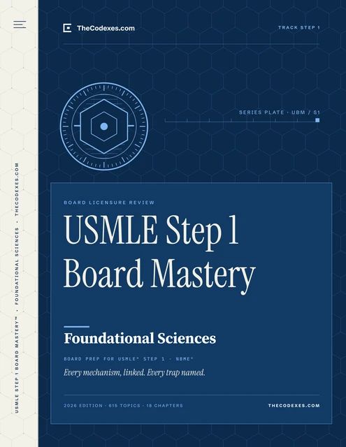 Cover of USMLE® Step 1 Board Mastery: Foundational Sciences, the Step 1 review book