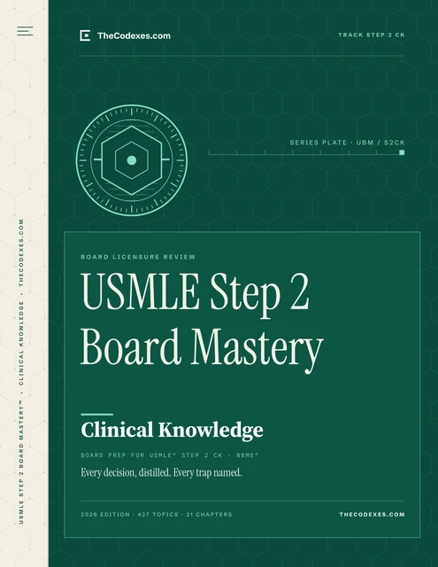 Cover of USMLE® Step 2 Board Mastery: Clinical Knowledge, the Step 2 CK review book